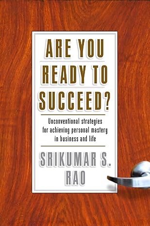 link to book Are You Ready To Succeed on Amazon