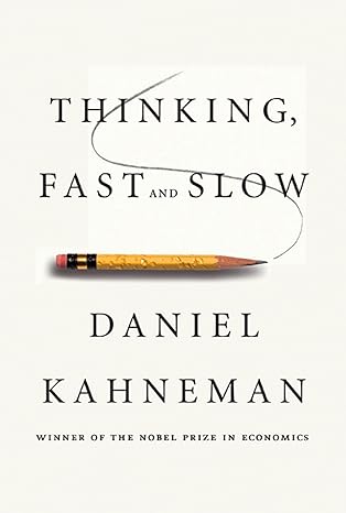 link to book Thinking Fast And Slow on Amazon